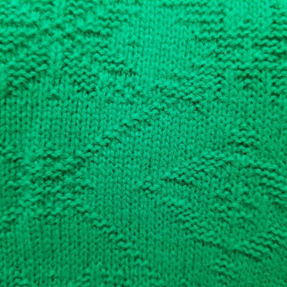 Serious Affairs sweater Small NWT geometric diamond pullover mock neck VINTAGE - Picture 7 of 9